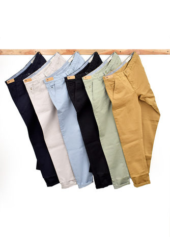 Plain Cotton Trousers