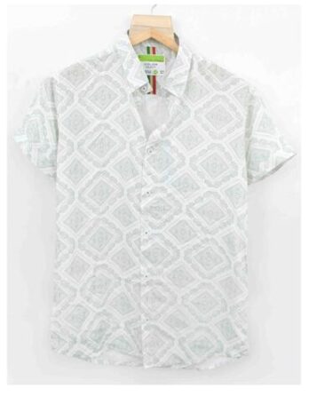 Designer Cotton Check Shirt
