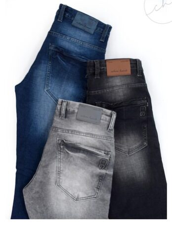Designer Mens Blue Denim Jeans